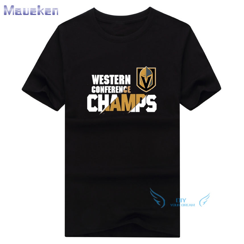 Vegas Golden Knights T-Shirt – Western Conference Champions 2018 ...